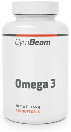 GymBeam Omega 3 Kapseln - Hochdosierte 2000 mg pro Tag, mit 18% EPA & 12% DHA, für Ihr Immunsystem (240 Kapseln)