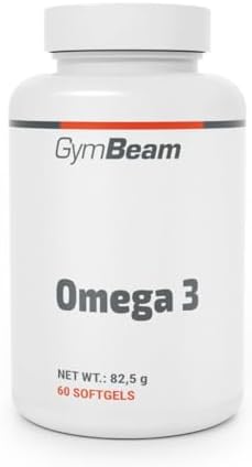 GymBeam Omega 3 Kapseln - Hochdosierte 2000 mg pro Tag, mit 18% EPA & 12% DHA, für Ihr Immunsystem (240 Kapseln)