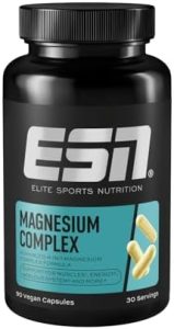 ESN Magnesium Complex 90 Kapseln – 4 in 1 Formel für optimale Muskulatur und Erholung – Made in Germany