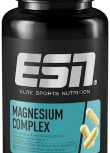ESN Magnesium Complex 90 Kapseln – 4 in 1 Formel für optimale Muskulatur und Erholung – Made in Germany