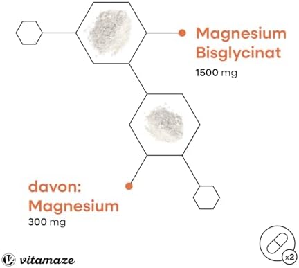 Magnesium Komplex – 350 mg hochwertiges Magnesium für 24h Depot-Effekt, 180 vegane Tabletten, ohne Zusatzstoffe, Made in