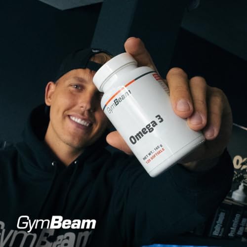 GymBeam Omega 3 Kapseln - Hochdosierte 2000 mg pro Tag, mit 18% EPA & 12% DHA, für Ihr Immunsystem (240 Kapseln)