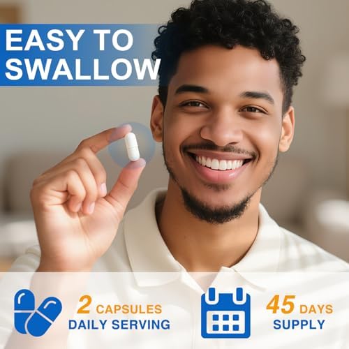 Magnesium Komplex 8-in-1 – 1000mg pro Portion, 8 Formen für Muskeln & Nerven – 90 vegane Kapseln