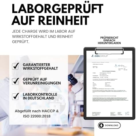 Hochdosierte Omega-3 Kapseln von – 2000 mg Fischöl, 800 mg EPA, 400 mg DHA – Nachhaltig & Laborgeprüft für Ihre Gesundh