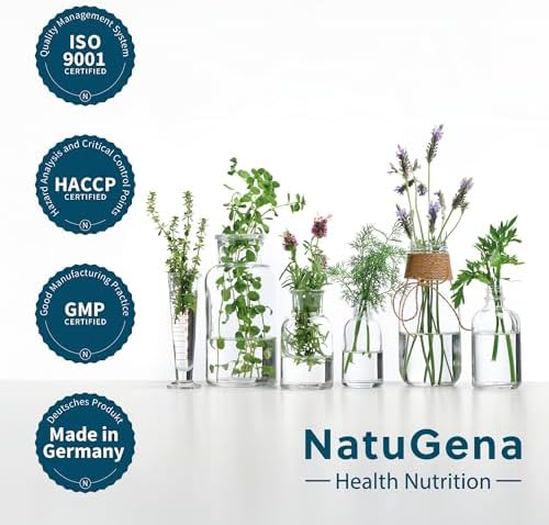 NatuGena Magnesium 7+1 Kapseln – Hochwertiger Magnesium-Komplex für Elektrolytgleichgewicht, 90 Stück für 30 Tage